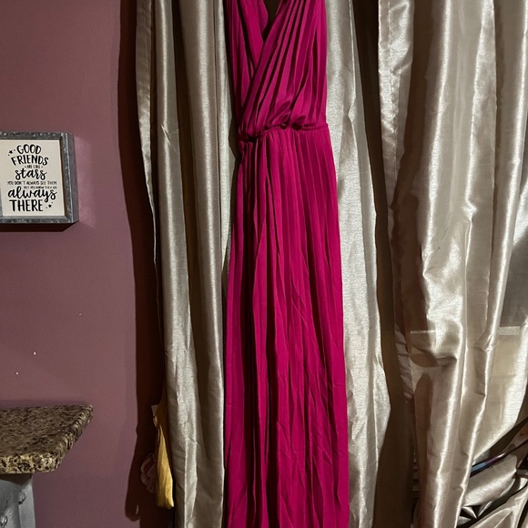 Dani and Davi fuchsia pants suit - Picture 6 of 6